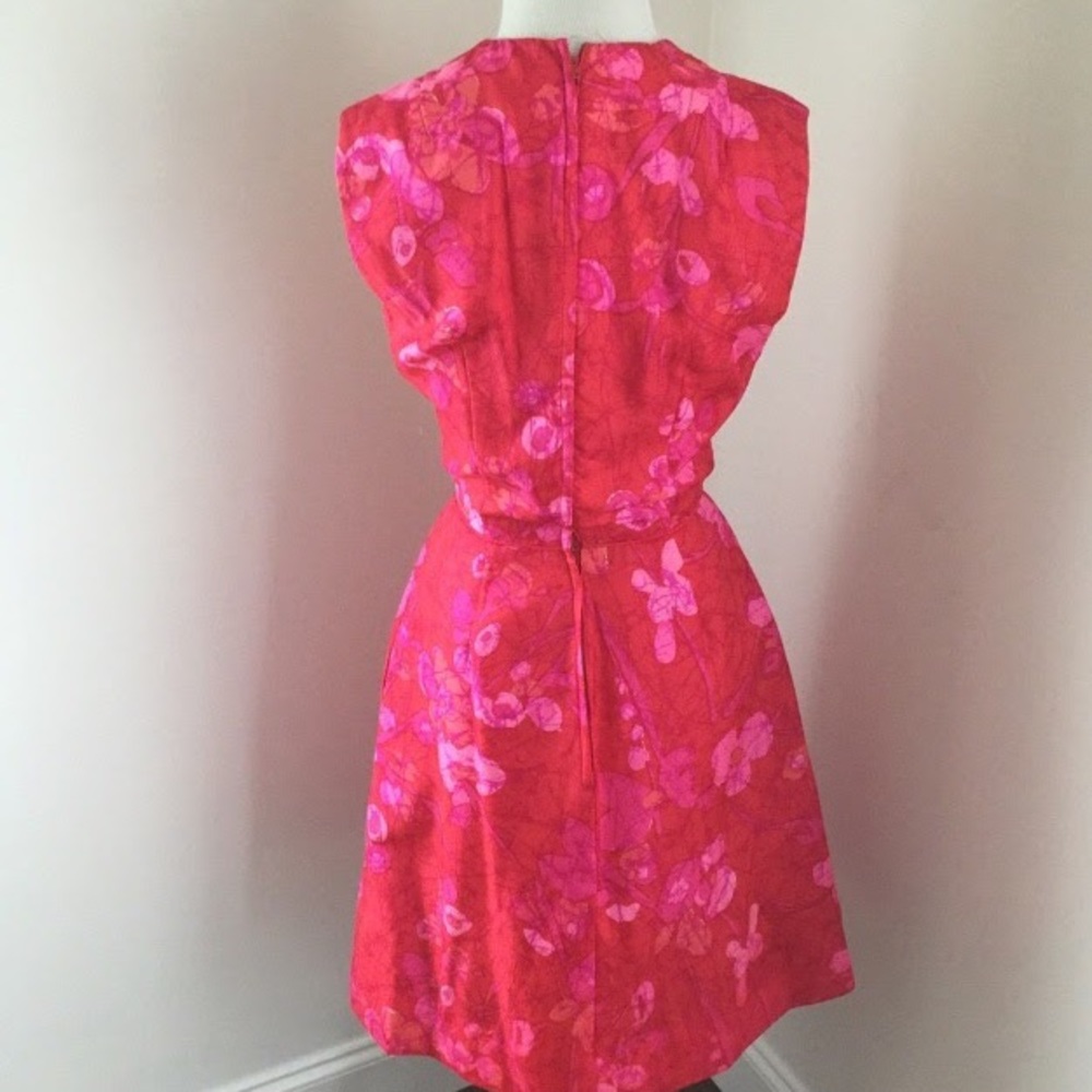 The Lyons Shop Vintage Fit & Flare Midi Dress Sz 4 - Picture 4 of 7